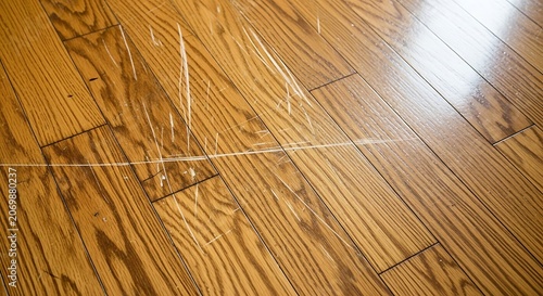 Wooden Flooring Close Up.