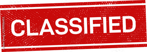 Classified document stamp secure confidential information