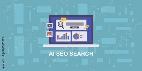 Brand visibility on search engine overview, keyword targeting and SEO analytics.
