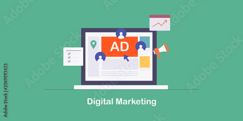 Brand growth through data driven digital advertising, customer interaction with measurable marketing results.