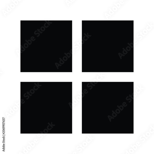 four squares grid icon