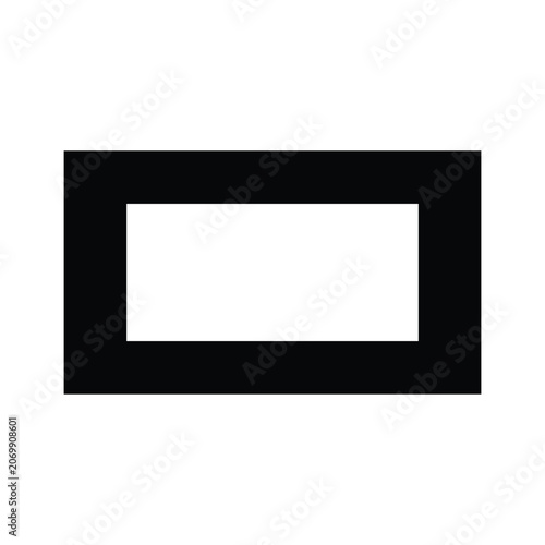 minimalist rectangles icon