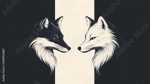 wolf head icon