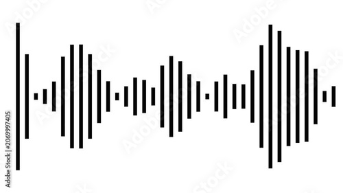 Digital Audio Waveform Sound Frequency Spectrum Equalizer
