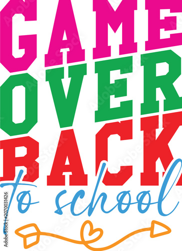 Back To School Svg