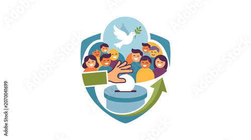 Voting for Peace and Unity: Diverse Community Participates in Election