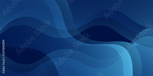 Abstract Modern Technology Background with Glowing Blue Curved abstract