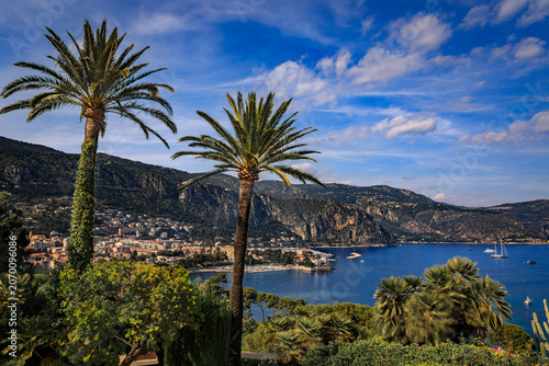 Fotografija Aerial view of luxury villas on Saint Jean Cap Ferrat peninsula on the French Ri