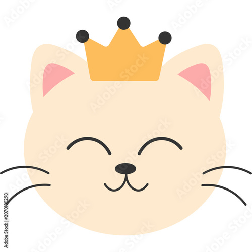 Cute Cat Head