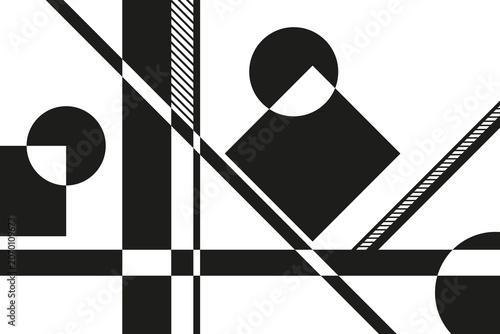 Schilderij op canvas Geometric Shapes
