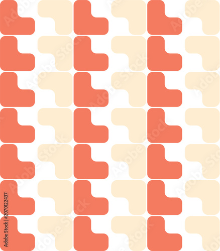 Brick blocked square pink pattern tile geometric background