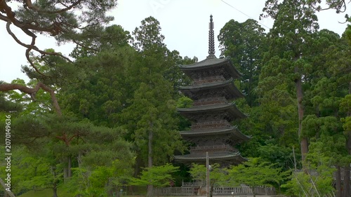 山形 善寳寺の五重塔