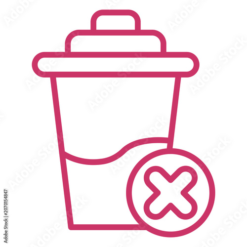 End Of Life Disposal Icon Style