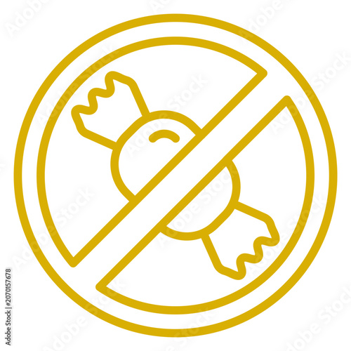 Diabetic Diet Icon Style