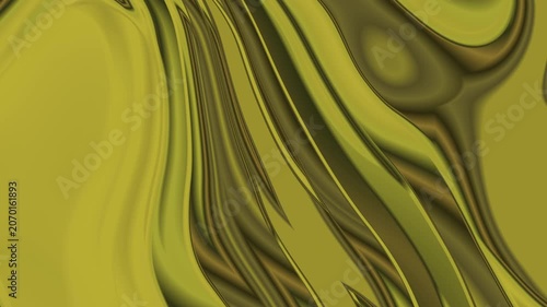 Texture Background Olive Green Metallic Satin Fold Drape Smooth Luxurious Abstract Design Surface Flow