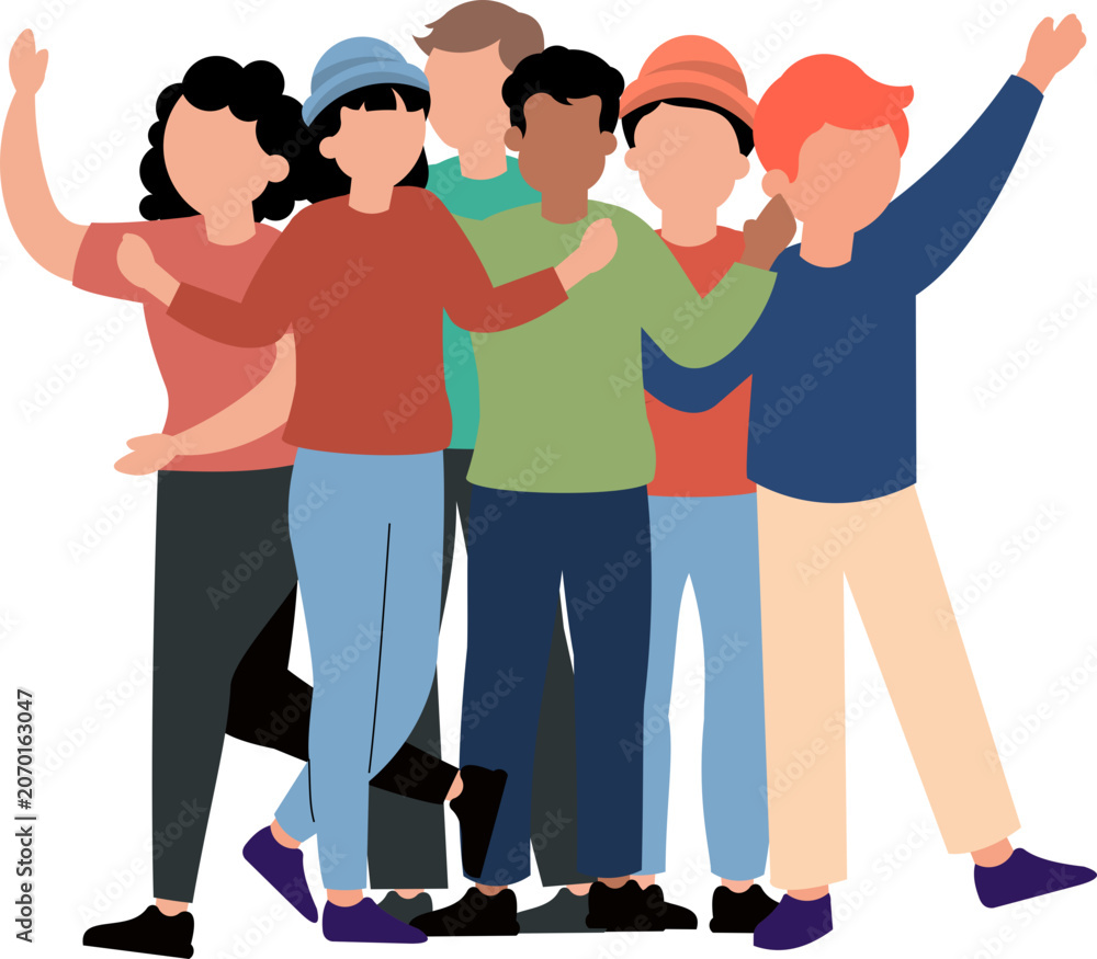 Fototapeta premium International Friendship Day Illustration