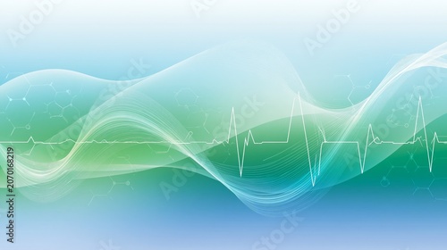 Elegant abstract background for healthcare featuring soft tones ideal for medical and wellness concepts