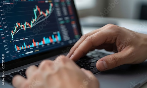 stock market chart