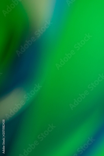 Abstract Green and Blue Gradient Background With Smooth Soft Blur for Modern Design