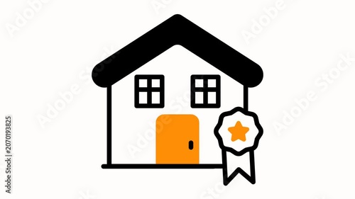 Real Estate Award Animated Icon