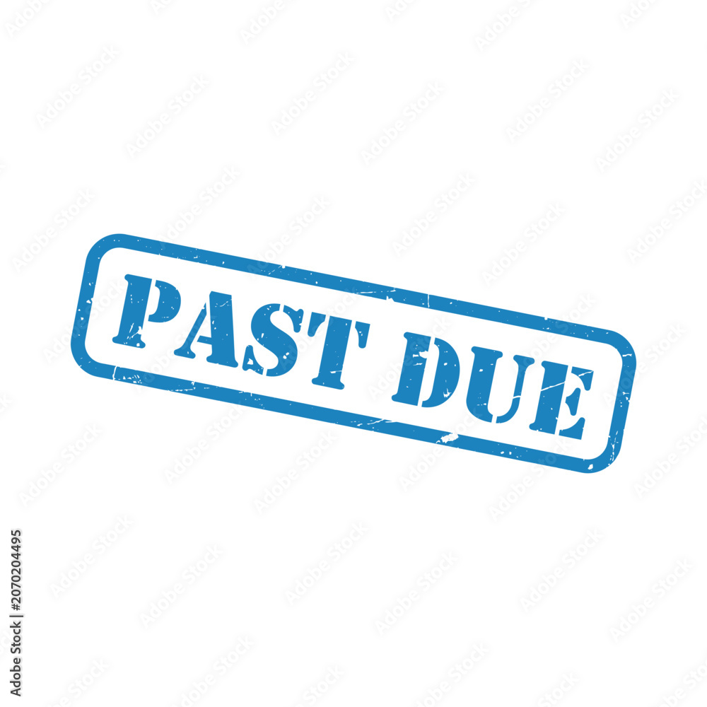 Fotografie Rectangular Stamp With Text On White Background