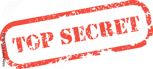 Slika na platnu Top Secret Stamp