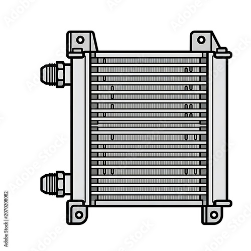 Black and white technical drawing of a metal bracket.