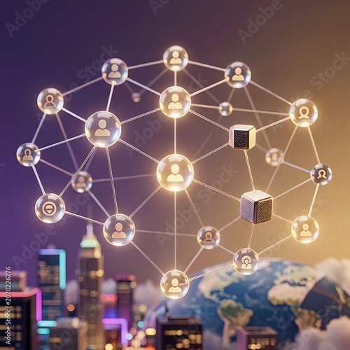 social network concept