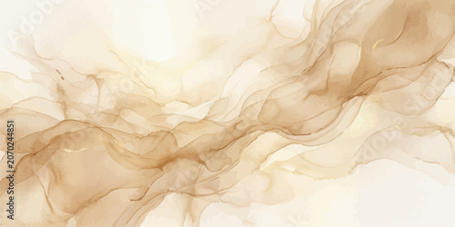 Abstract alcohol ink background in neutral beige and tan tones with abstract background ethereal creative wallpaper aesthetic blending minimalist decorative backdrop watercolor gradient