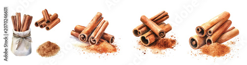 Photography An Imaginary Minimalistic 2D flat icon ground cinnamon, modern element in vector