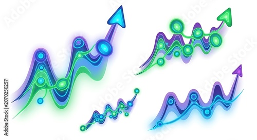 Dynamic Abstract Growth Graphs with Upward Arrows.