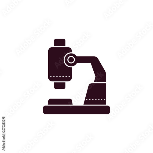 Glyph microscope icon