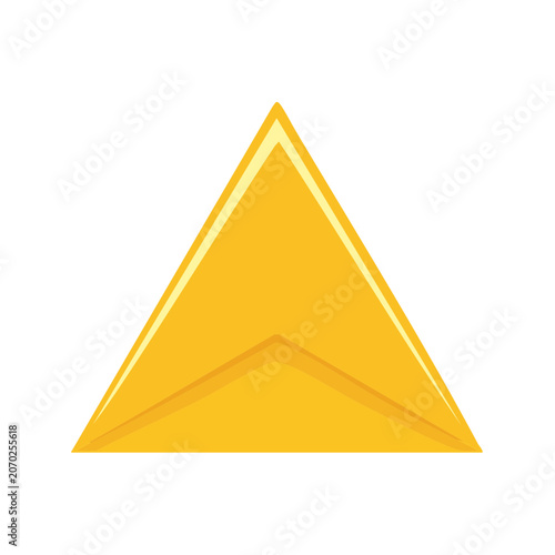 Golden Triangle Vector Icon