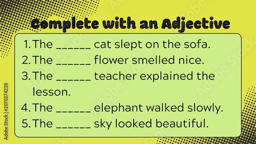 Photos Educational English grammar quiz for language skill development, presenting mult