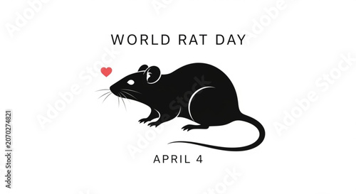 Photos World rat day april 4th celebration with heartfelt rodent