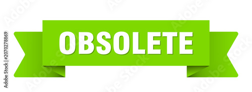 Fotografi obsolete ribbon isolated on transparent background