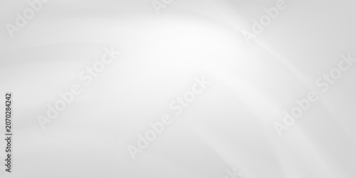 Silver background widescreen header abstract illustration design, abstract luxury white gradient background, texture paper glossy art white backgrounds used for display product ad and website template