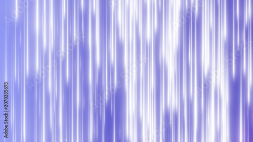 Fotografija Abstract icy blue light streaks cascading vertically on a soft glowing backgroun