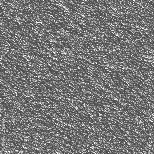 6K Silver foil texture seamless background, metallic chrome crumpled foil pattern