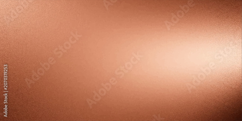 Konstfotografi A textured copper surface with a warm, metallic sheen reflects light, creating a subtle gradient of orange and brown hues