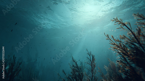 sea underwater view