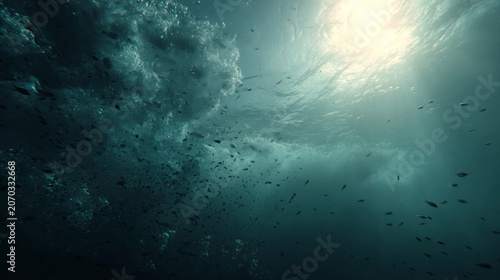 sea underwater view