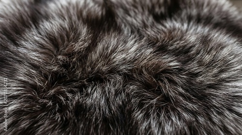 Soft Fur Texture Gently Illuminating Natural Beauty