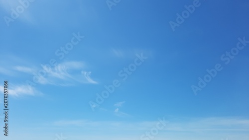 blue sky with clouds