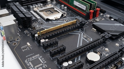 electronic circuit board with processor