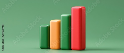 Analyzing customer lifetime value growth chart for long-term revenue insights