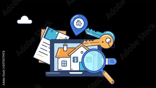 Smart Home Search Concept