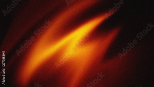 Abstract grain texture background with warm orange and red gradient