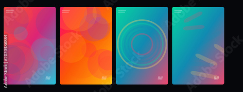 Vibrant backgrounds, colorful gradients, abstract textures, digital designs