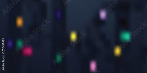 Φωτογραφία Abstract Background of Bokeh Lights and Soft Focus Effect, Creating a Dreamy and